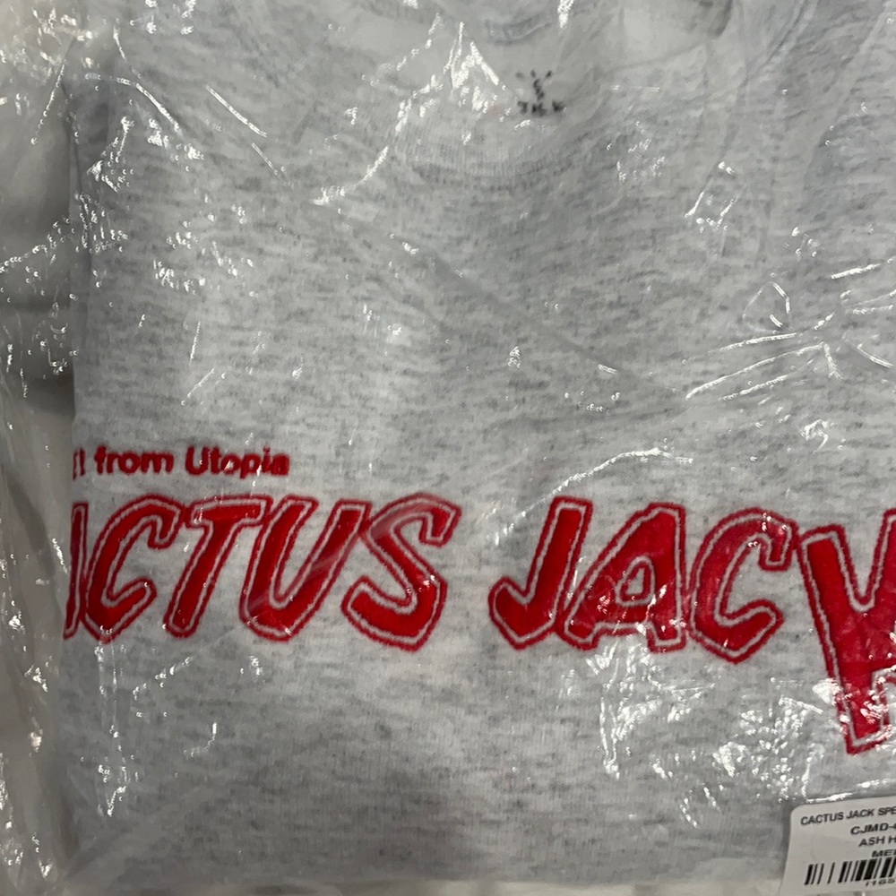 Cactus jack spelling crewneck
